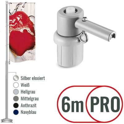 Fahnenmast Ausleger PRO 600cm